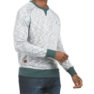 Kangol Men's Crewneck Knit Long Sleeve Sweater Pullover Green XLarge NWT